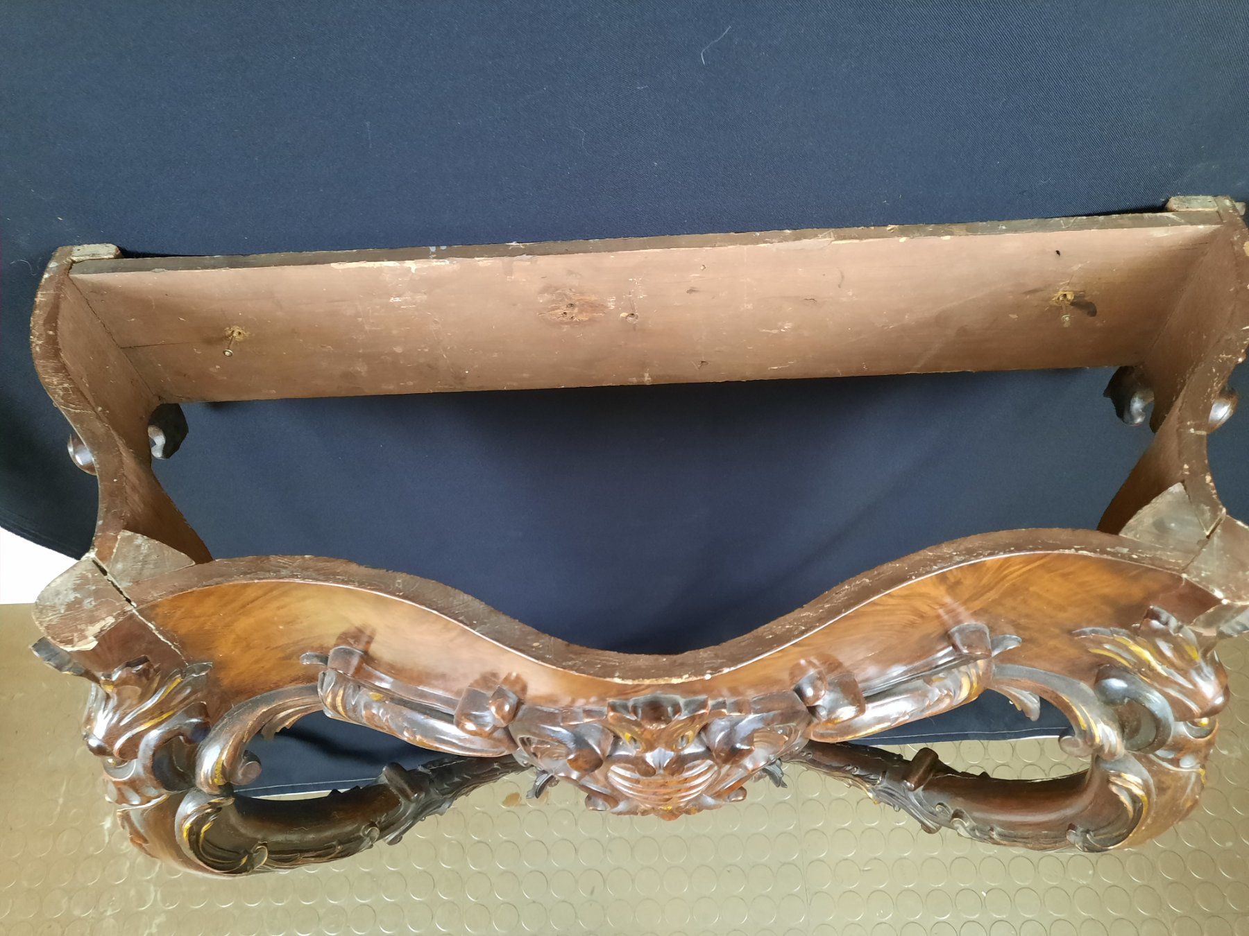 Tische: Wandkonsolentisch mit Steinplatte – Gebraucht aus Beinwil am See von Restwert_Beinwil 2