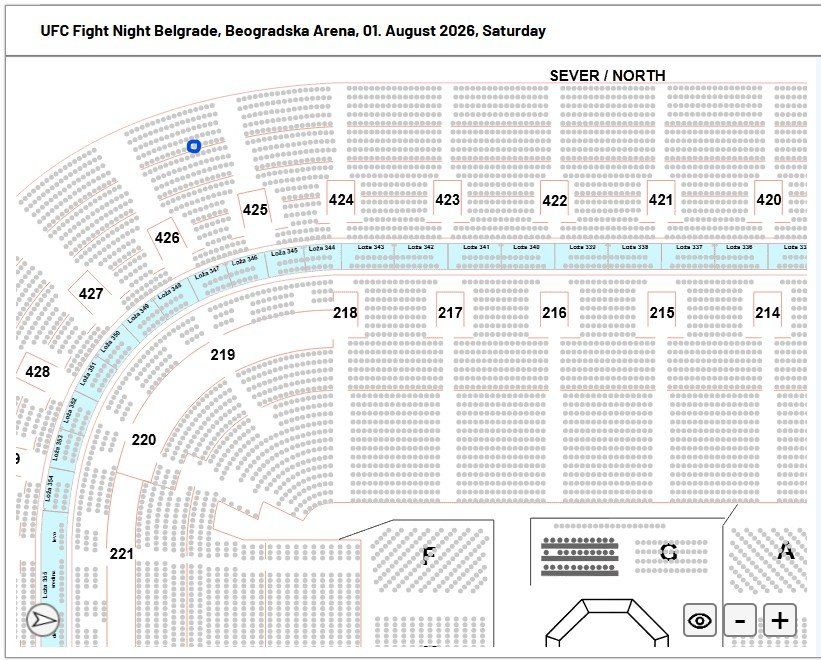 Biglietti: UFC BELGRAD 01.08.2026 1 Ticket – Nuovo e nell'imballaggio originale da Untersiggenthal venduto da HK-D 3