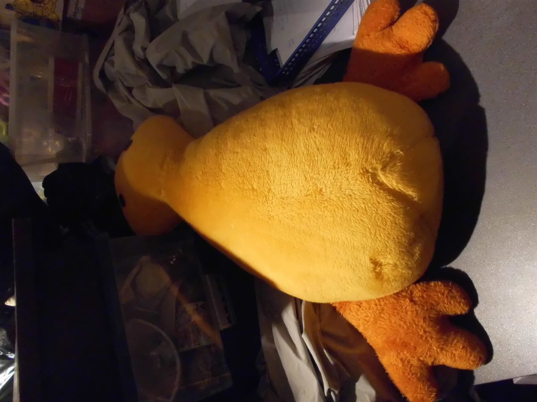 Giocattoli: Ente gelb/orange, ca. 84 cm – Usato da Zürich venduto da abraxas1291 2
