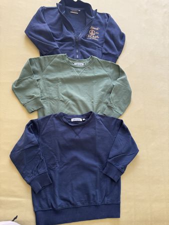 2 Pullover undJacke von Original Marines Grösse 116