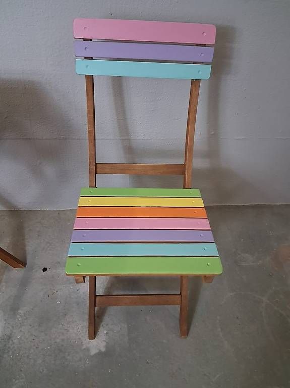 Set di tavolo e panche: Sitzplatz Trio - Gartentisch mit Stühlen - Upcyclet – Usato da Worb venduto da BeNa_vr79 2