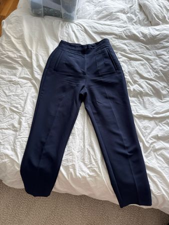 ZARA Hose dunkelblau Gr. M