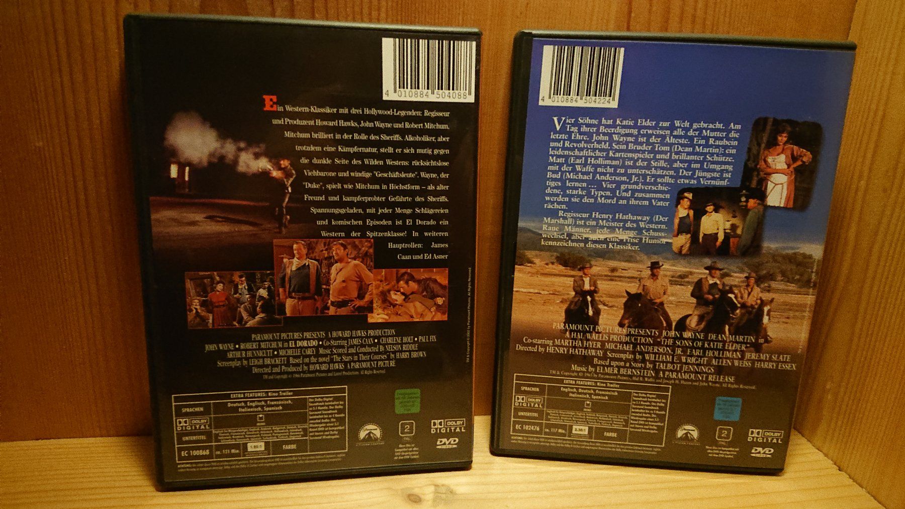 Tutti i DVDs: JOHN WAYNE 3 Filme Box auf DVD – Usato da Wilderswil venduto da Exebub 6