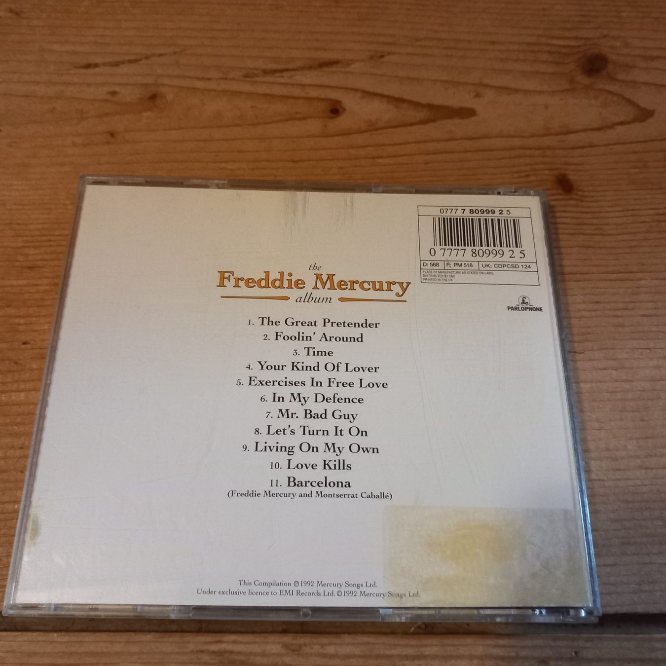 CD: Freddie Mercury Album – Usato da Ganterschwil venduto da zaz_h9b6 2