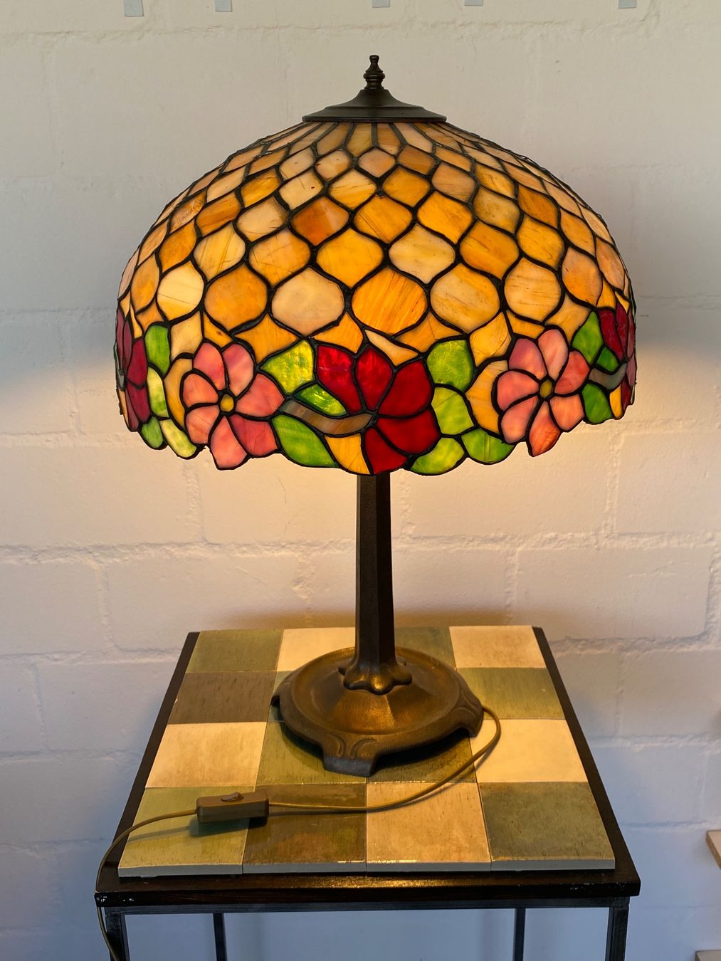 Tiffany & Co. Lampes: Tiffany Tischlampe Buntglas – D'occasion à Laupen ZH par ulricol 2