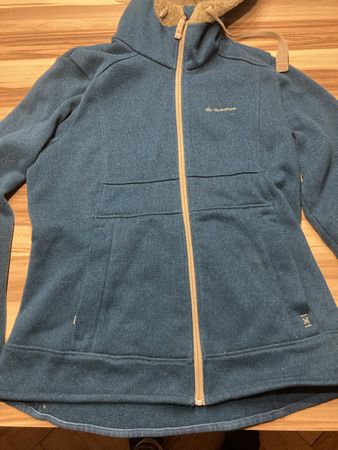 Fleecejacke Quechua Grösse L blau guter Zustand