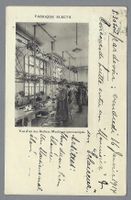 1914, CHAUX-DE-FONDS, FABRIQUE ELECTA. SELTEN + INTERESSANT!