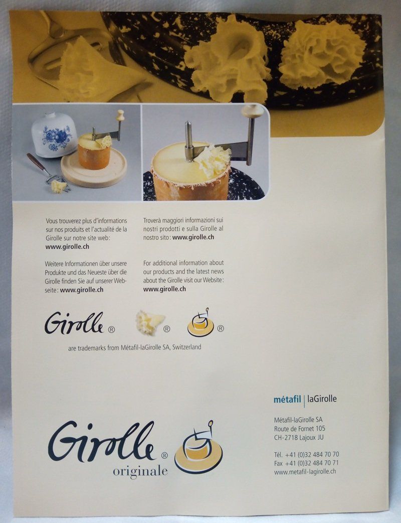 Elettrodomestici da cucina: Tête de Moine Girolle Original - Swiss Made – Usato da Werdenberg venduto da EXA-Secondhand 8