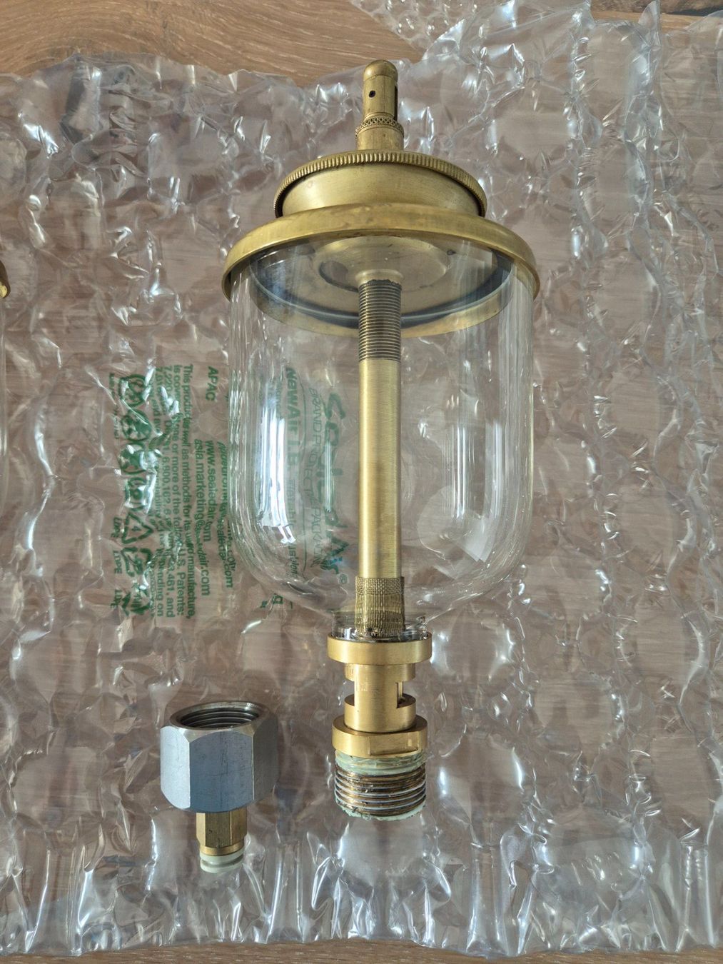 Accessori Trattori &Veicoli agricoli: Tropföler Messing mit Naturglas – Usato da Lütisburg venduto da urbsus 4