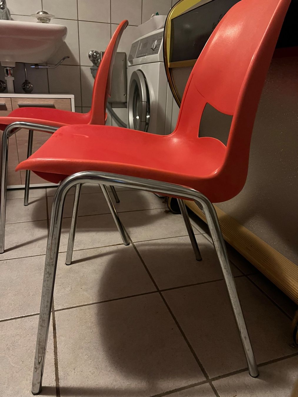 Sedie: Stühle In Orange – Usato da Menziken venduto da alenka01 1