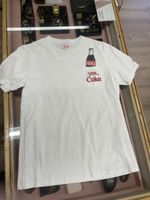 Herren T-Shirt weiss Marke Saint Barth Grösse L Coca-Cola 