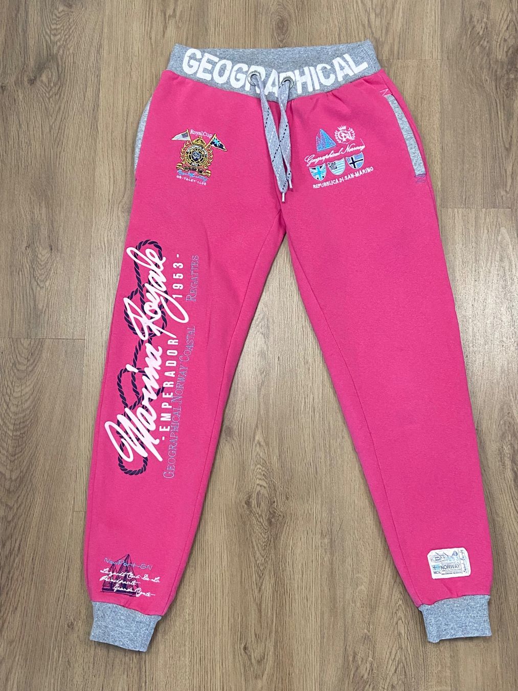 Pantaloni: Trainerhose pink - Geographical Norway - Gr. S – Usato da Brügg BE venduto da rutschimedizin