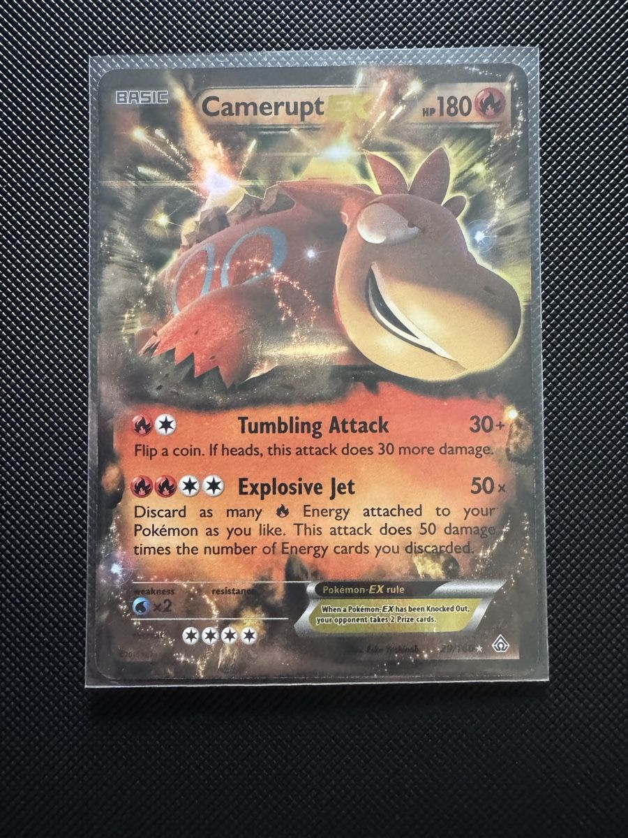 Pokémon Carte collezionabili: Camerupt ex 29/160 NM EN – Nuovo e nell'imballaggio originale da Courtepin venduto da cr7_jk98