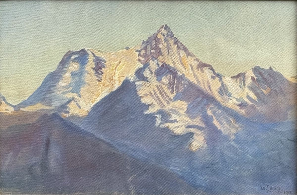 Dipinti: Weisshorn, W Lanz 1914, Vallese – Usato da Genève venduto da Atelier.Curio 1