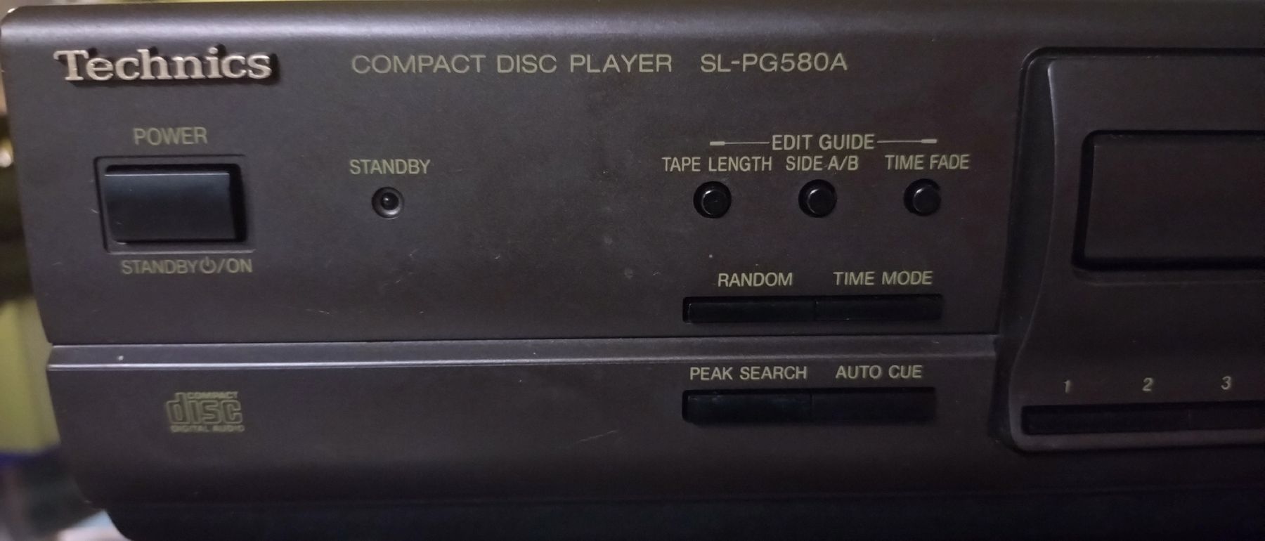 Technics Systèmes audio & multimédias: Lecteur CD Technics SL-PG580A – Défectueux à Farvagny-le-Grand par LaCaverne 1