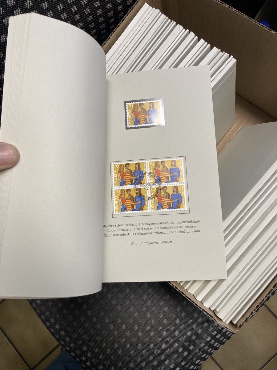 Tutti i francobolli: Sammlung ca. 50 Briefmarkenhefte Schweiz  – Usato da Kilchberg ZH venduto da etienne64 4