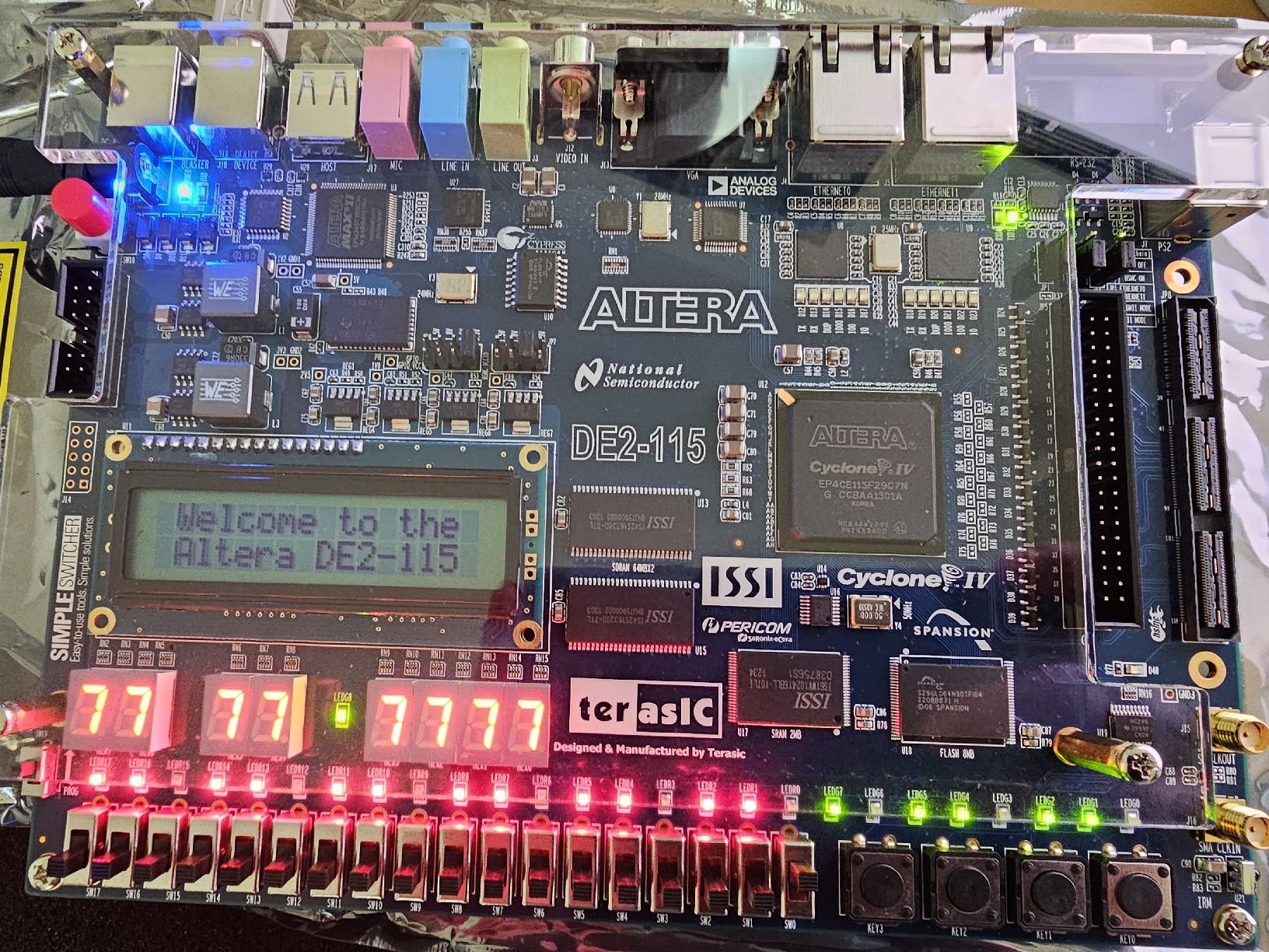 Intel Componenti elettronici: Altera DE2-115 Development Board - Cyclone IV FPGA🔥 – Nuovo (secondo la descrizione) da Schlieren venduto da fabischn 1