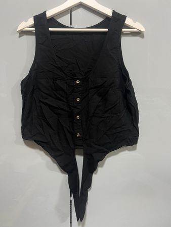 Tally Weijl Top, schwarz, Grösse M!