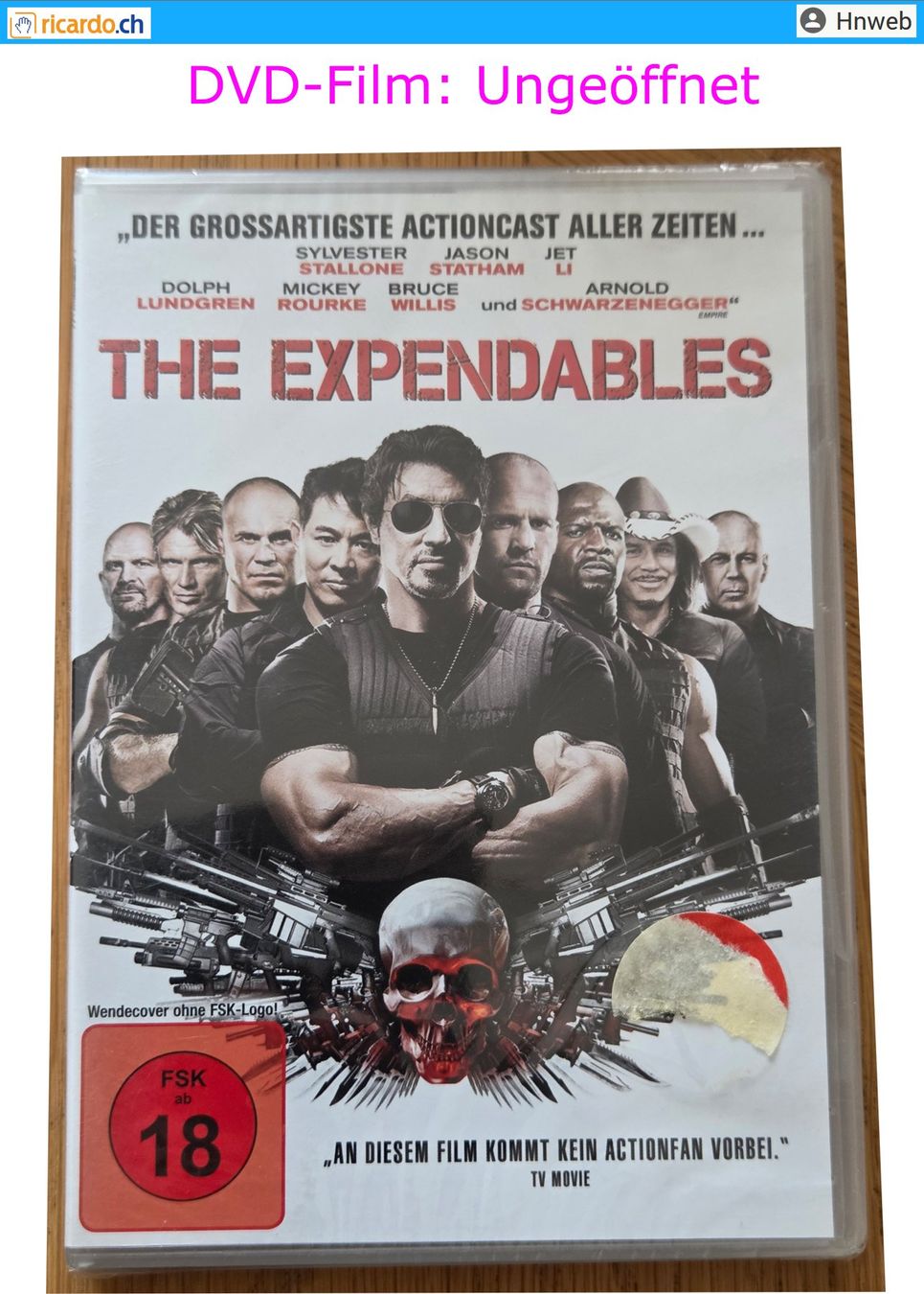 Tous les DVDs: DVD-Film: THE EXPENDABLES – Neuf avec emballage d'origine à Kaisten par Hnweb