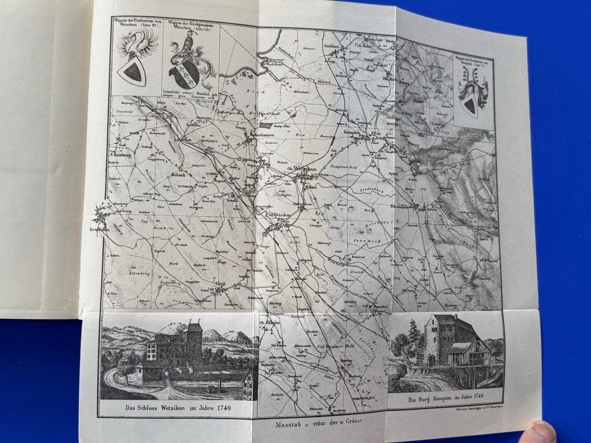 Libri: Geschichte der Gemeinde Wetzikon. 1948 – Usato da Adliswil venduto da buch_und_kunst 2