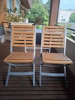 Gartenstühle aus Holz (klappbar)