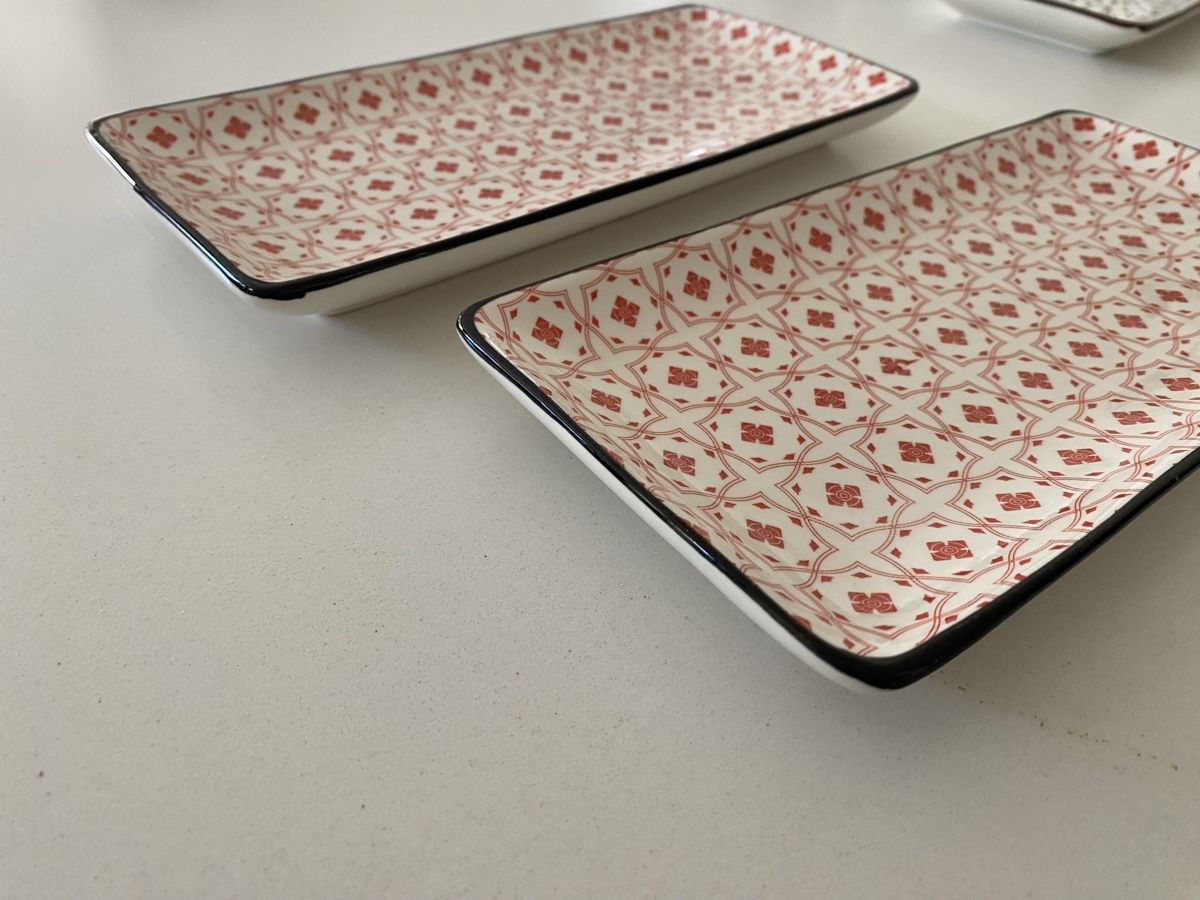 Servierplatten: 2x Keramikplatte 11.8x25.0cm – Gebraucht aus Lengnau AG von Mc66 1