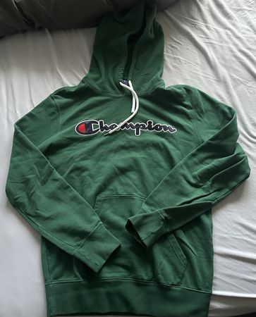 Champion Hoodie, Grün, Gr. M, Top Zustand