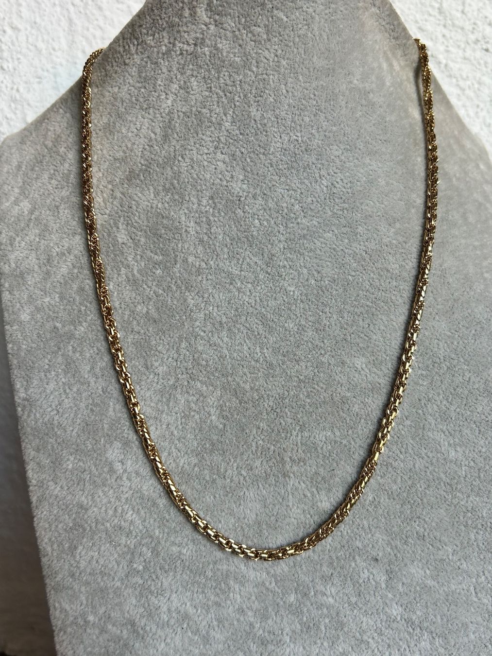Catenine: Vergoldete Kette rund- lovely – Usato da Dittingen venduto da Bellevista 1