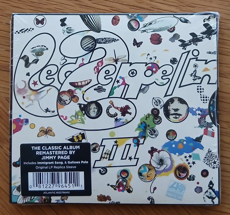 Led Zeppelin – Led Zeppelin III (CD) LP Replica NEU & OVP (Neu und ...