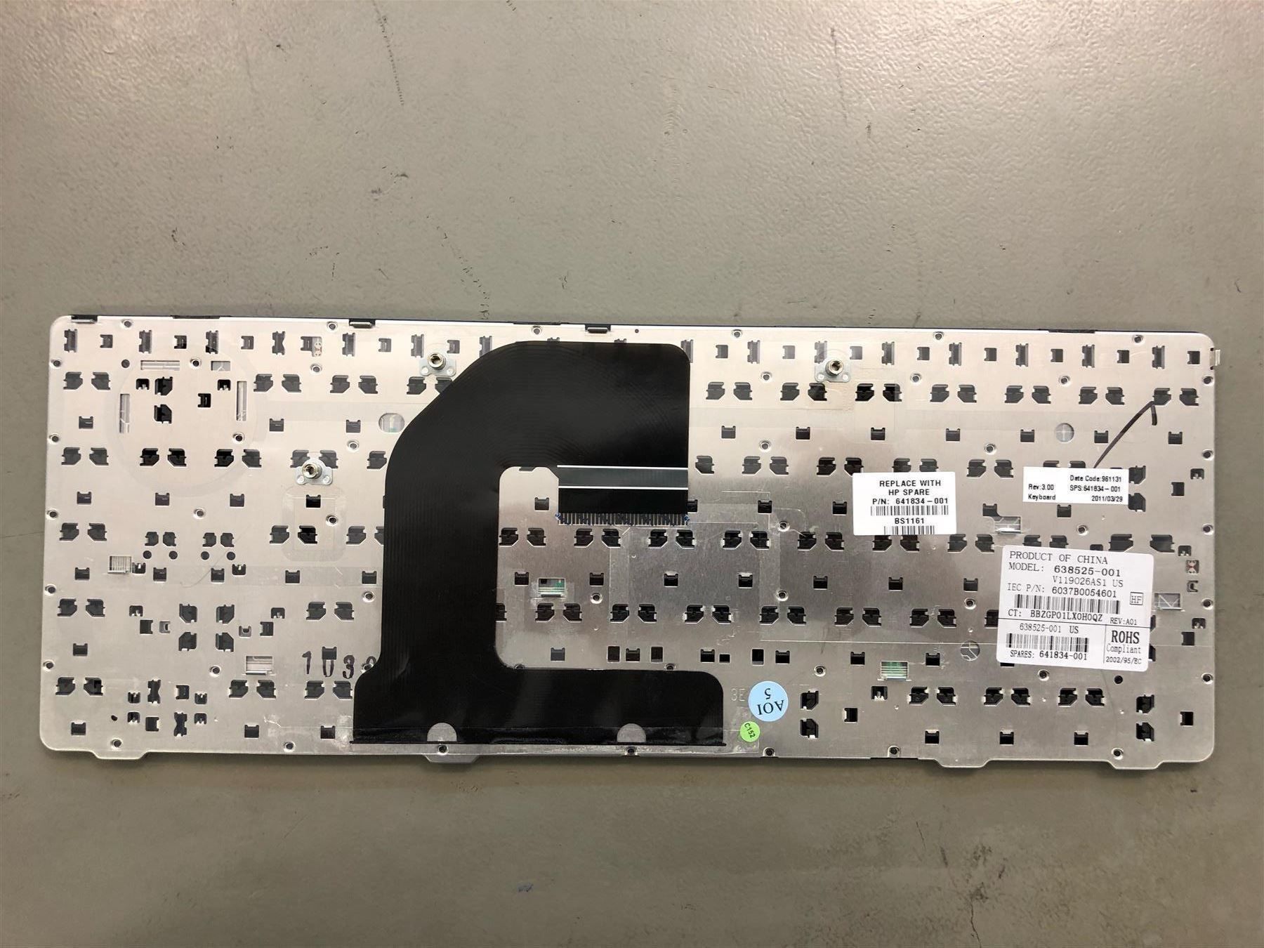 Hewlett Packard Tastiere: HP ProBook 6460b, 6465b Tastatur - US – Nuovo (secondo la descrizione) da Büron venduto da Restposte01 1