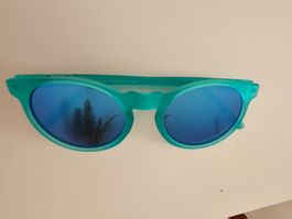 Coole Goodr Sonnenbrille grün blau verspiegelt neu!