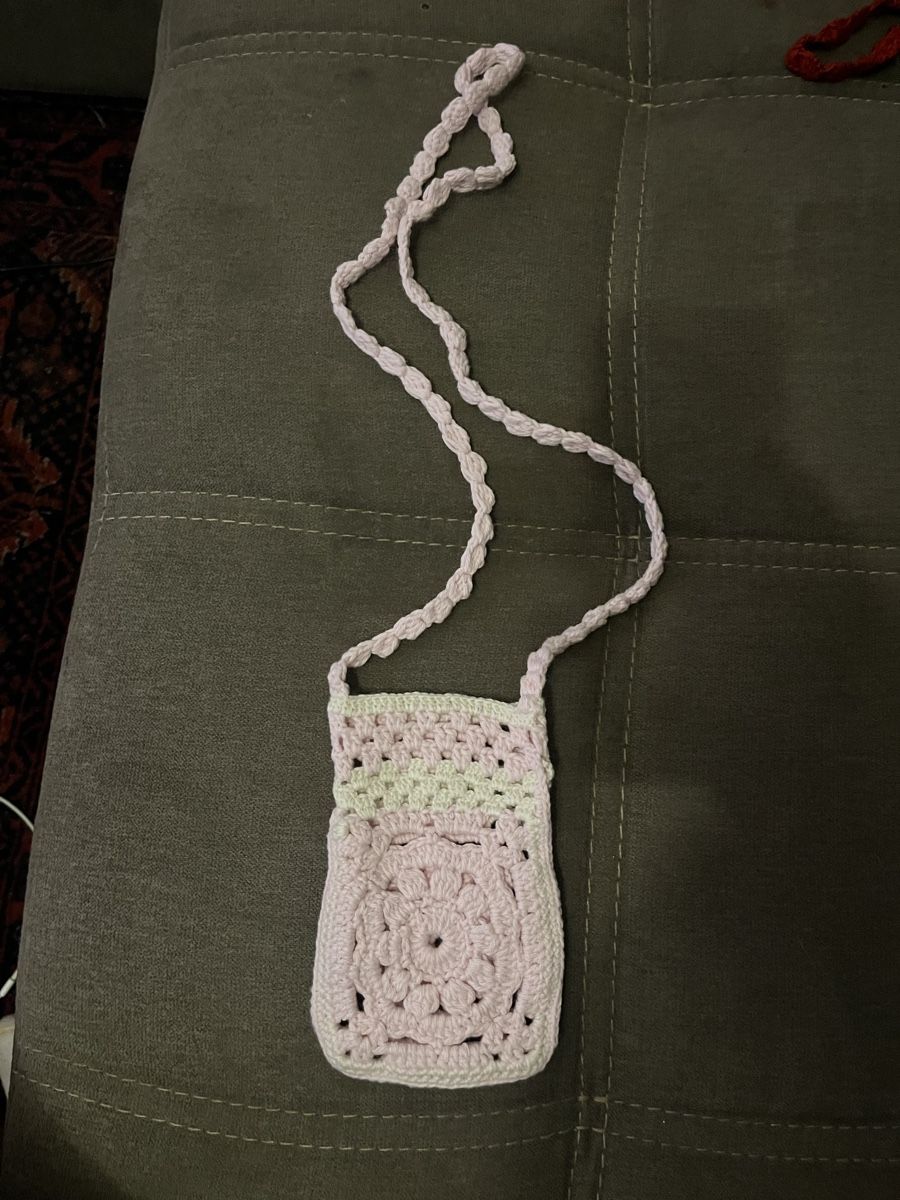Borse: Crochet Phone Pouch Granny Square  – Nuovo e nell'imballaggio originale da Zürich venduto da aks_nyc5 2