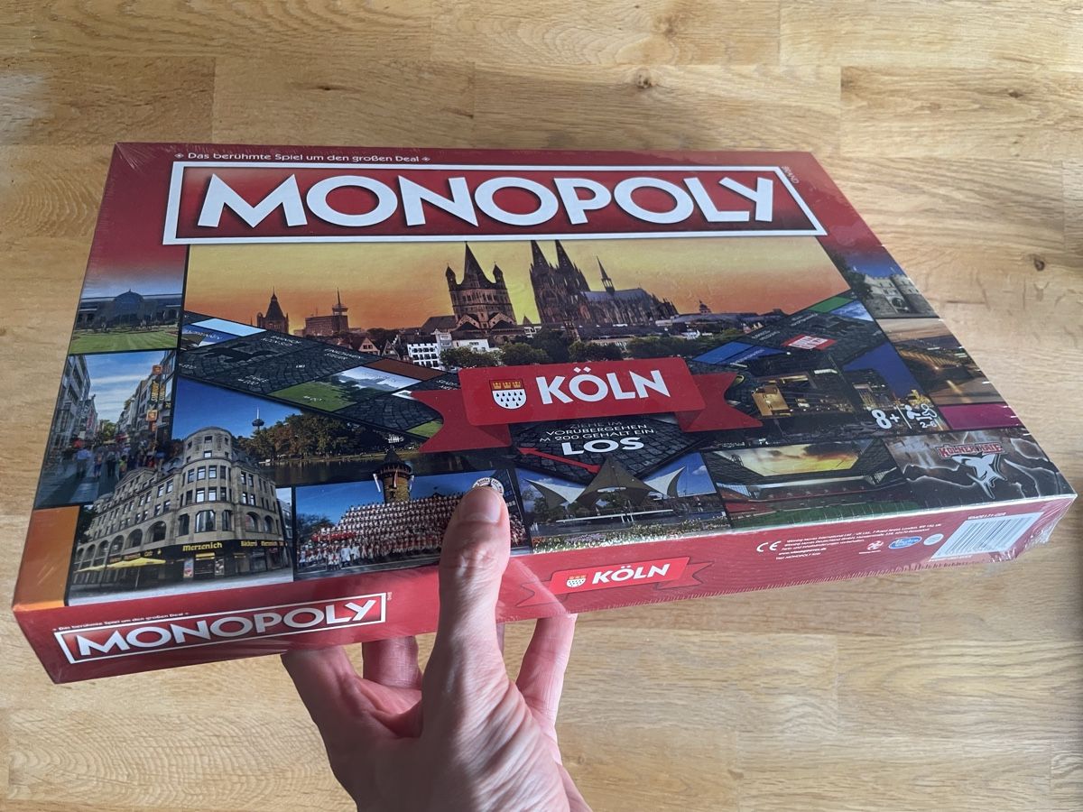 Giochi: Monopoly Köln-Edition - neu & OVP – Nuovo e nell'imballaggio originale da Kloten venduto da Bevandes 2
