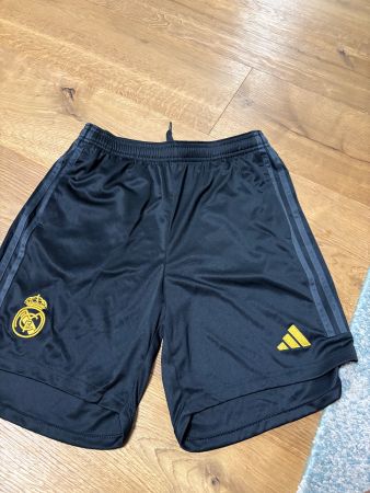 Fussballshorty Adidas Real Madrid Schwarz Grösse 164