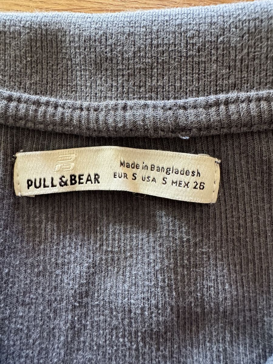 Polos: Pull&Bear Cropped Polo Shirt Blau Gr. S – Neuf (Voir description) à Weisslingen par lar_r9qr 1
