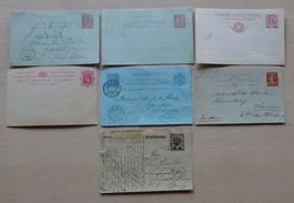 Lot ++ 7 alte Postkarten ab 1899