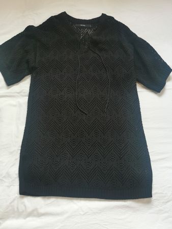 Strickkleid schwarz