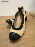 Chanel Pumps Ballerina-Style – Größe 37.5 (Original)