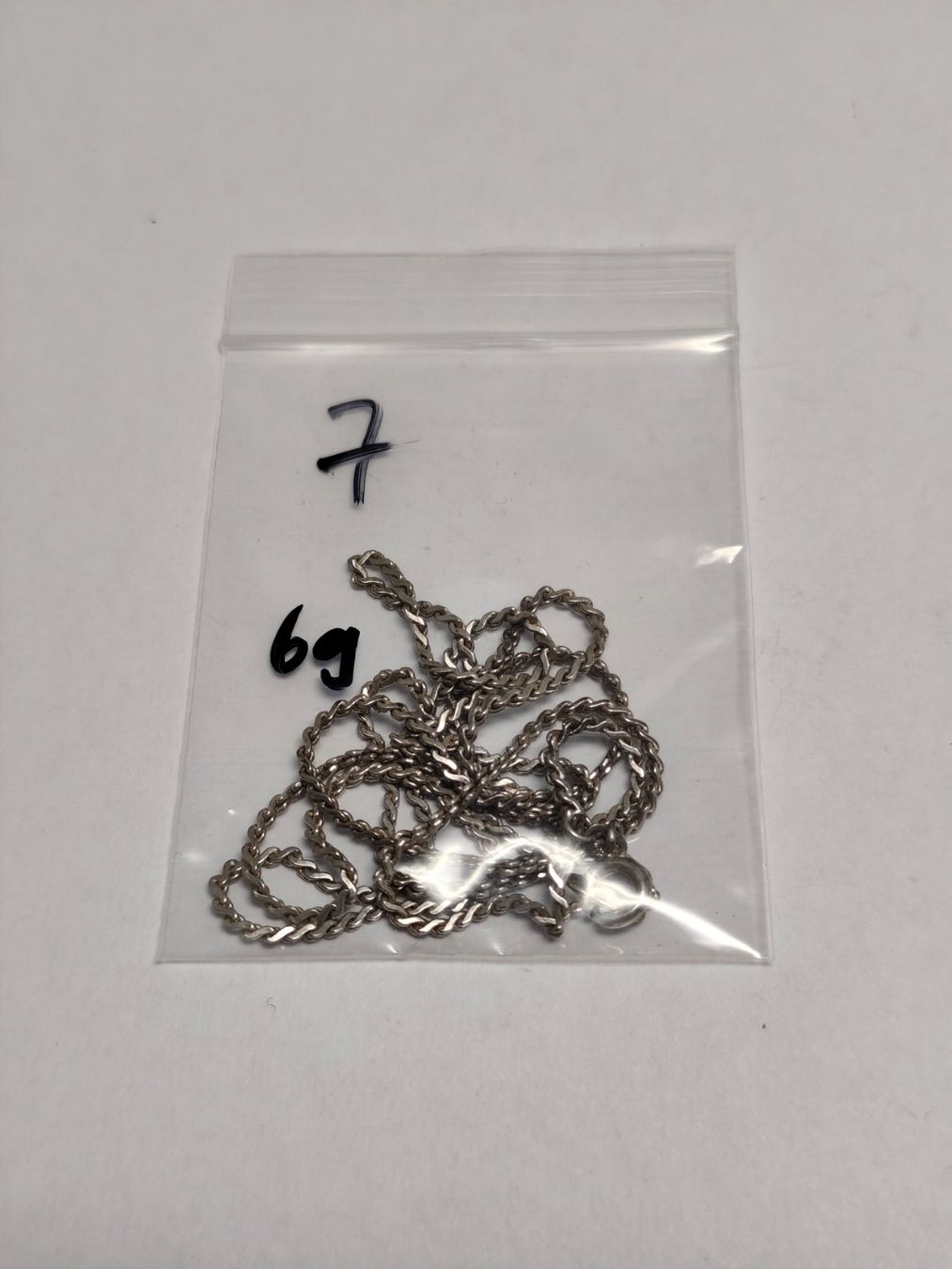 Ketten: Filigrane Vintage solid Silberkette Panzerkette #A9 – Gebraucht aus Châtelaine von Tropic.Watch2 4