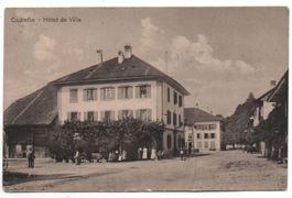 CUDREFIN Hôtel de Ville, animée