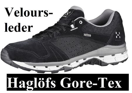 38.6 NEU Haglöfs Wanderschuhe Gore-Tex on Running Laufschuhe