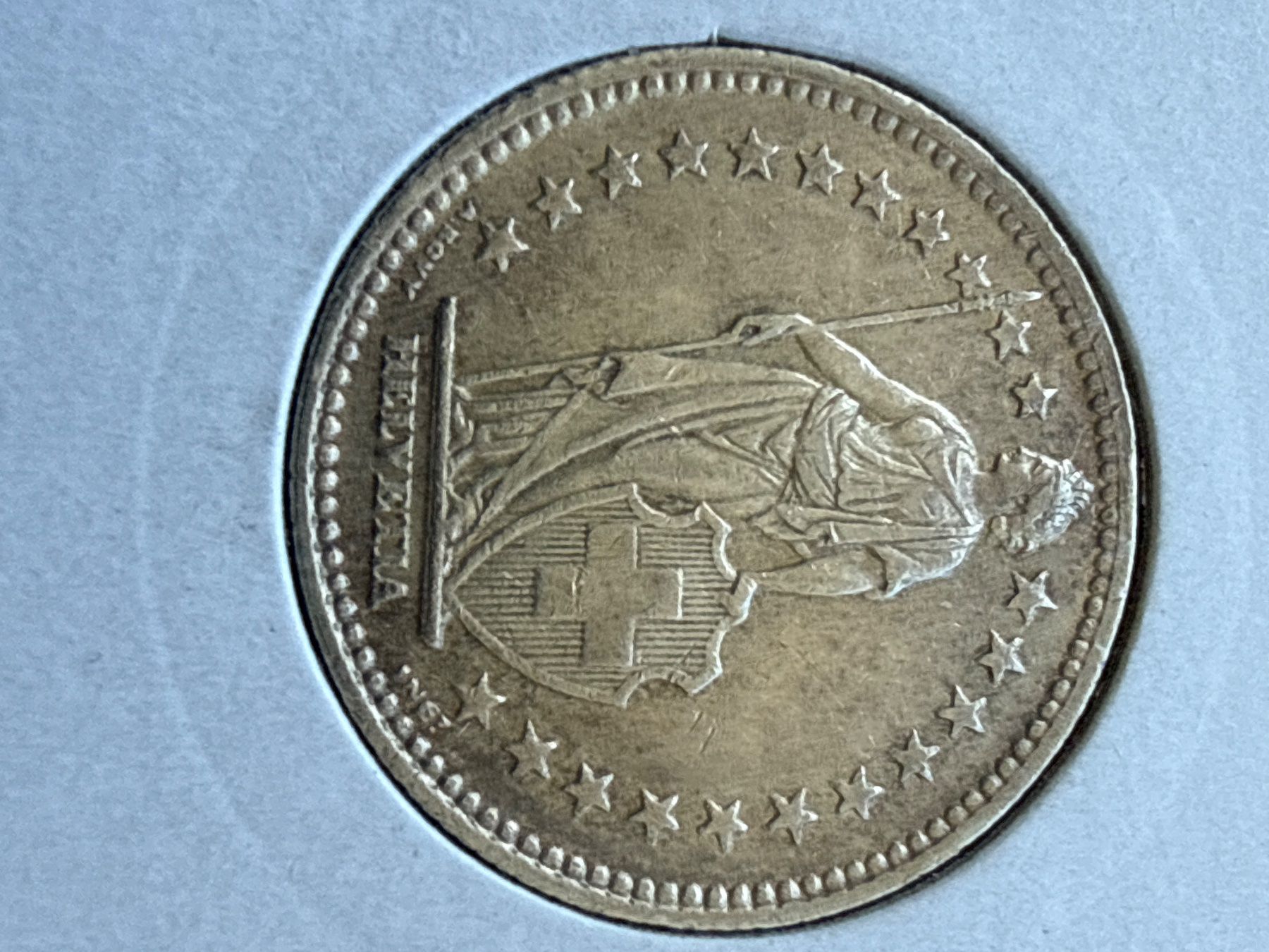 Tutti le monete: Swiss 2 francs 1939 Silver Coin – Usato da Pully venduto da ta571 2
