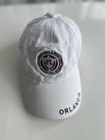 White Orlando Cap with FL Logo, One Size, New