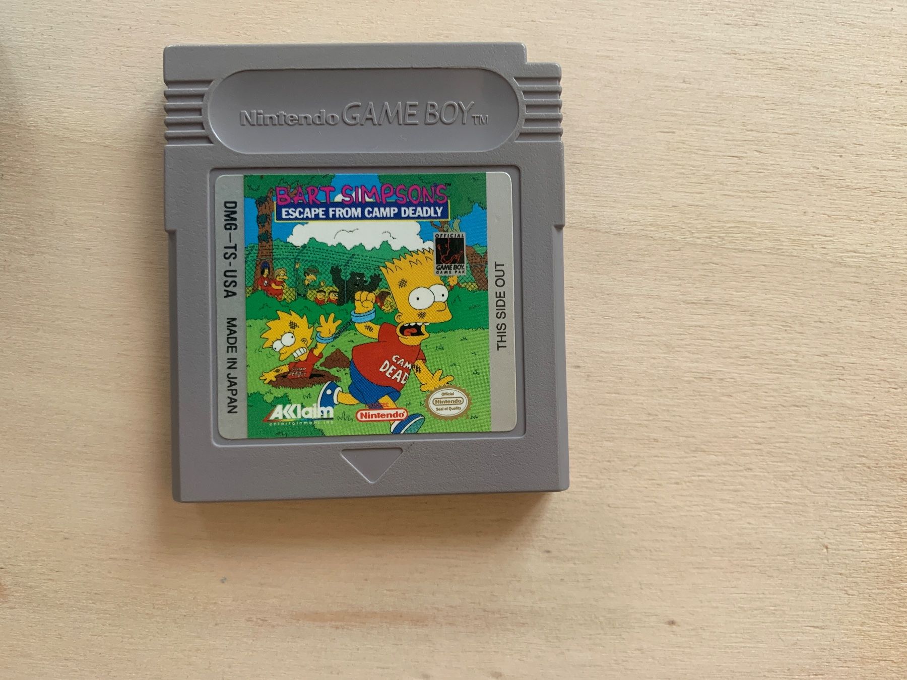 Spiele: Bart Simpson für Gameboy – Gebraucht aus Gebenstorf von RetroFuture