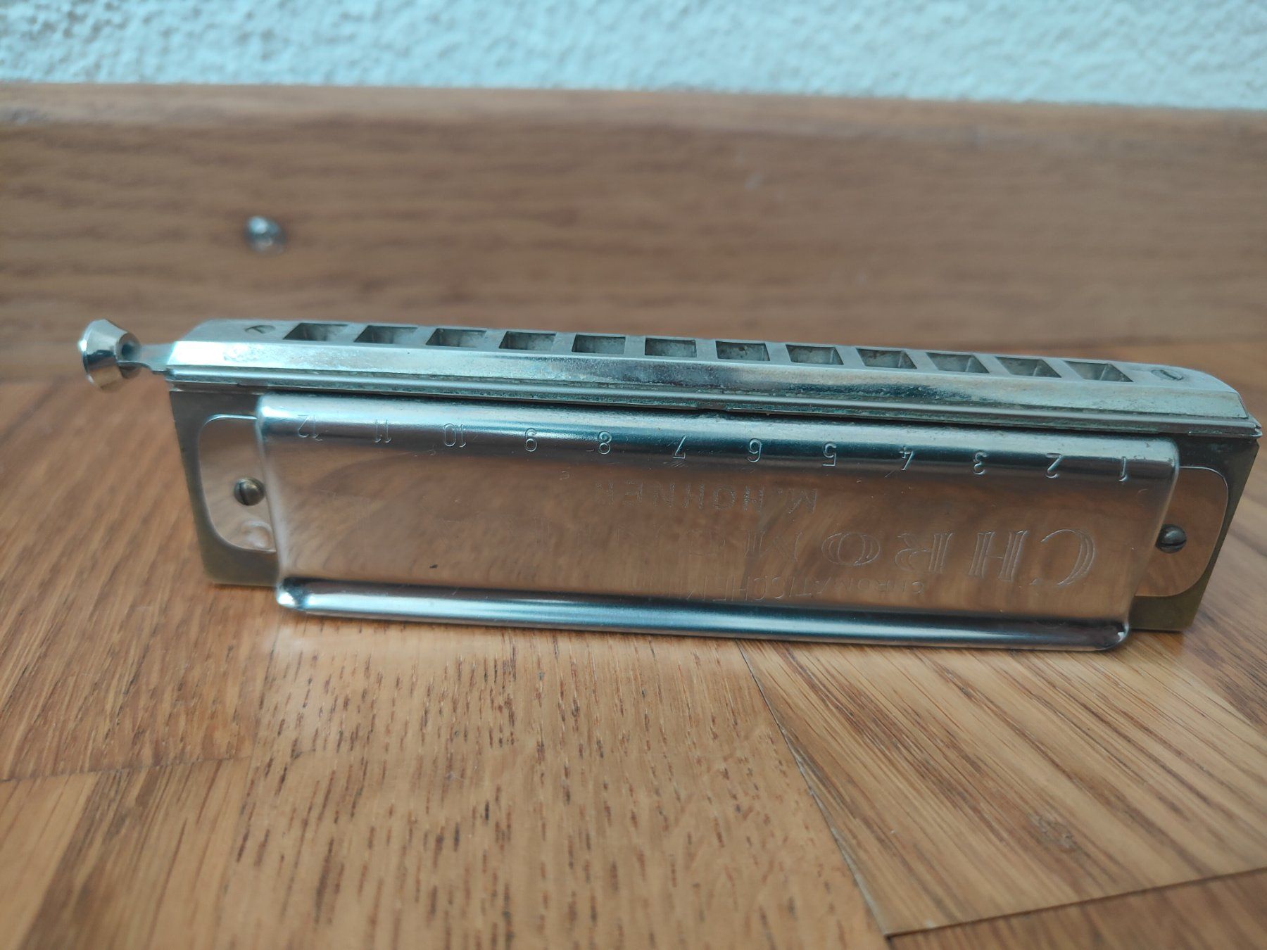 Hohner Musikinstrumente: M. Hohner Chromonica II, Mundharmonika mit Etui – Gebraucht aus Olten von Mezopotamya 2