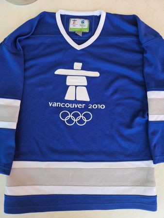 Maillot hockey Vancouver 2010 Jeux Olympiques, collector