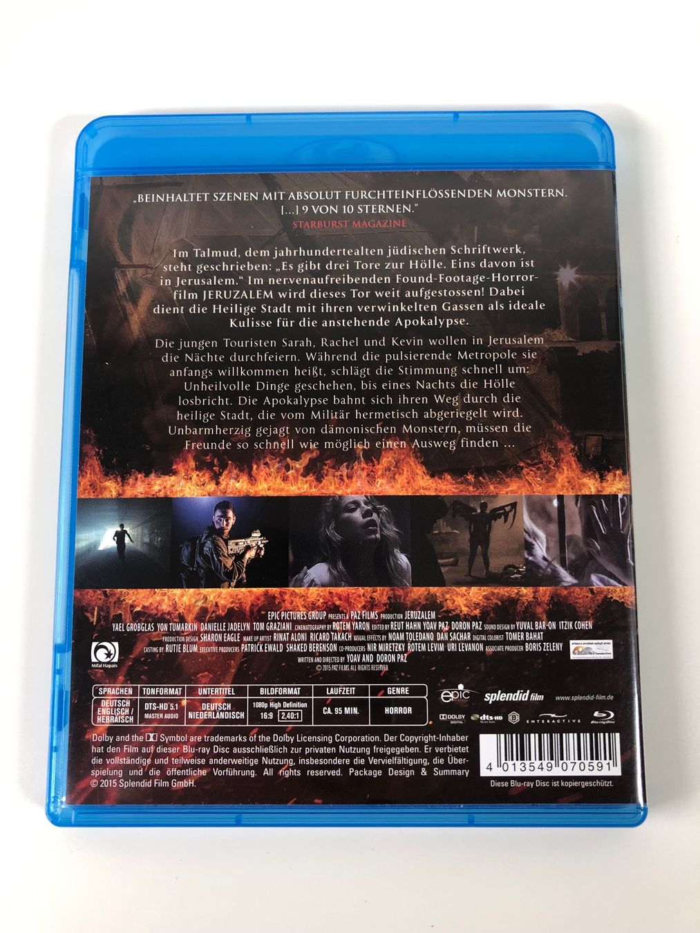 Tous les DVDs: JeruZalem (2015) - Bluray – D'occasion à Bern par McFlurry_88 1