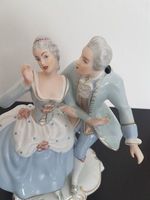 **Royal Dux Art Déco Tanzpaar Porzellan um 1920**