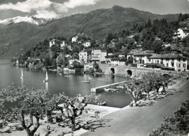 Ascona  TI  (Lago Maggiore) - Vista su St. Michele   um 1961