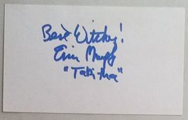 Erin Murphy Autogramm signiert Karte 7x10cm Bewitched